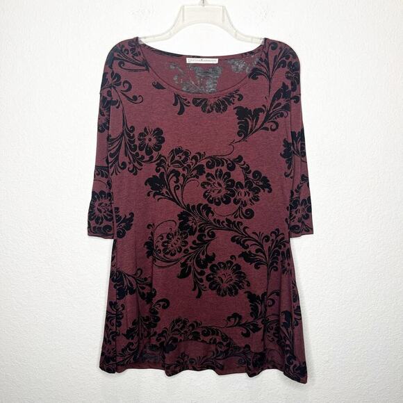 Peruvian Connection Paisley Tunic Small - Picture 3 of 11